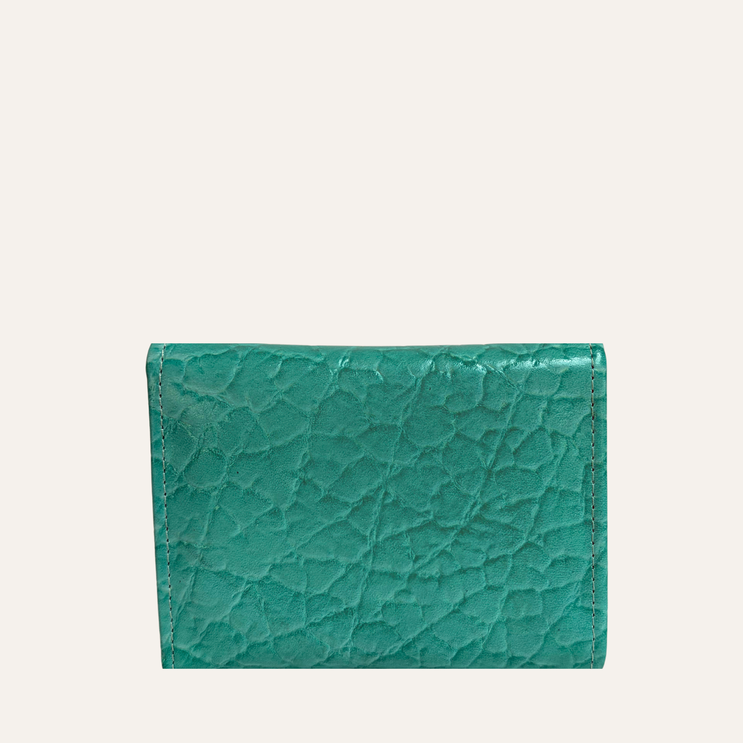 Billetera pequeña verde menta