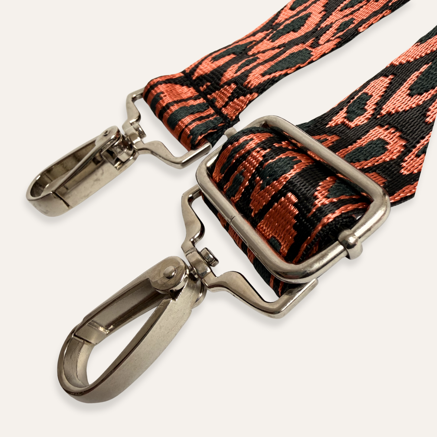 Correa print naranja