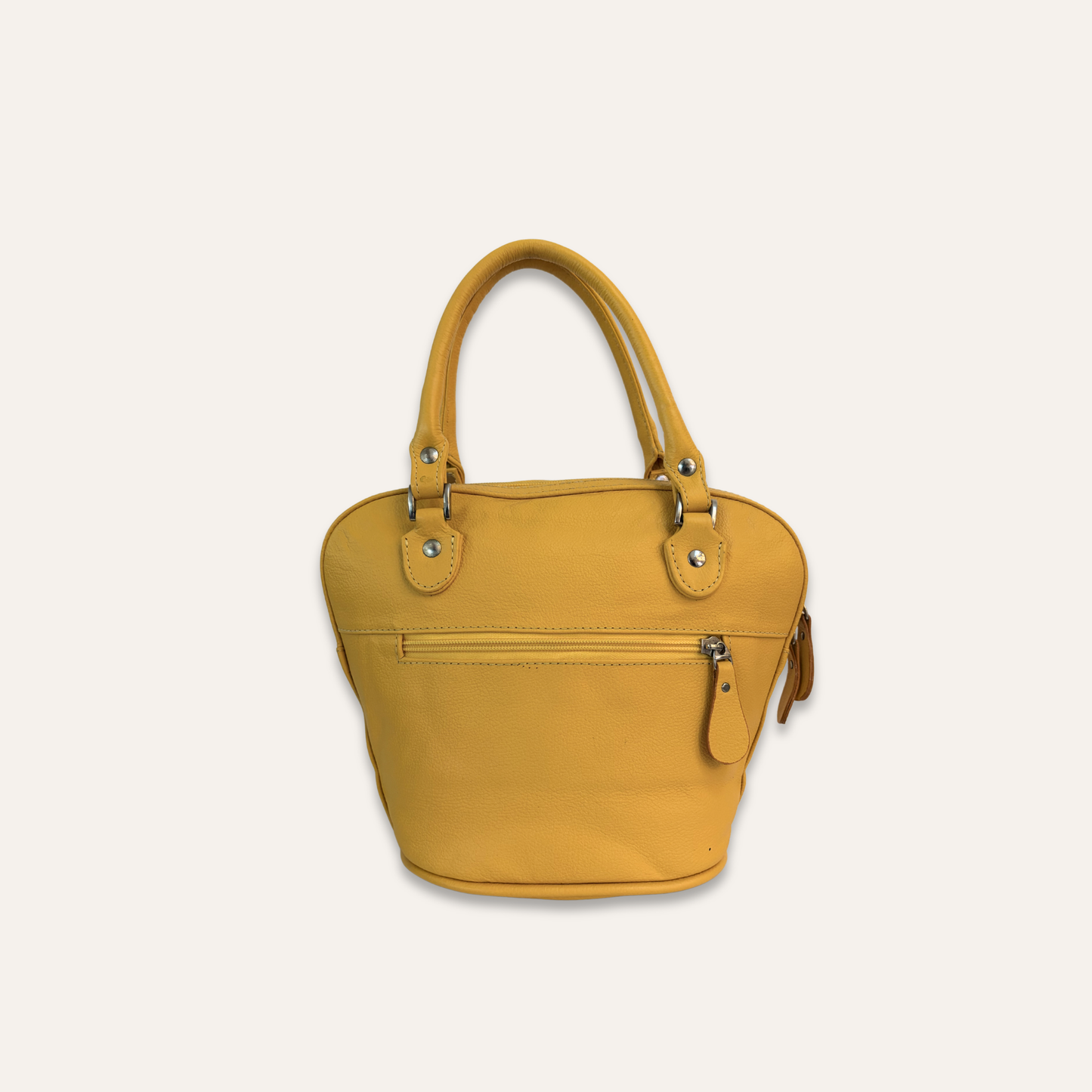Cartera suave mini amarilla