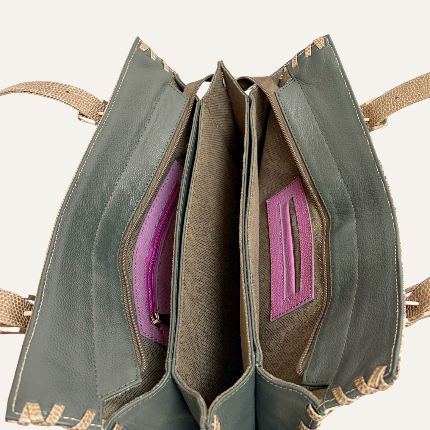 Tote detalle tejido negro