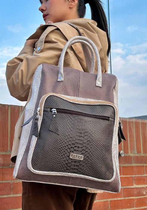 Morral portatil cafe