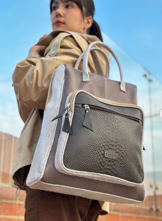 Morral portatil cafe