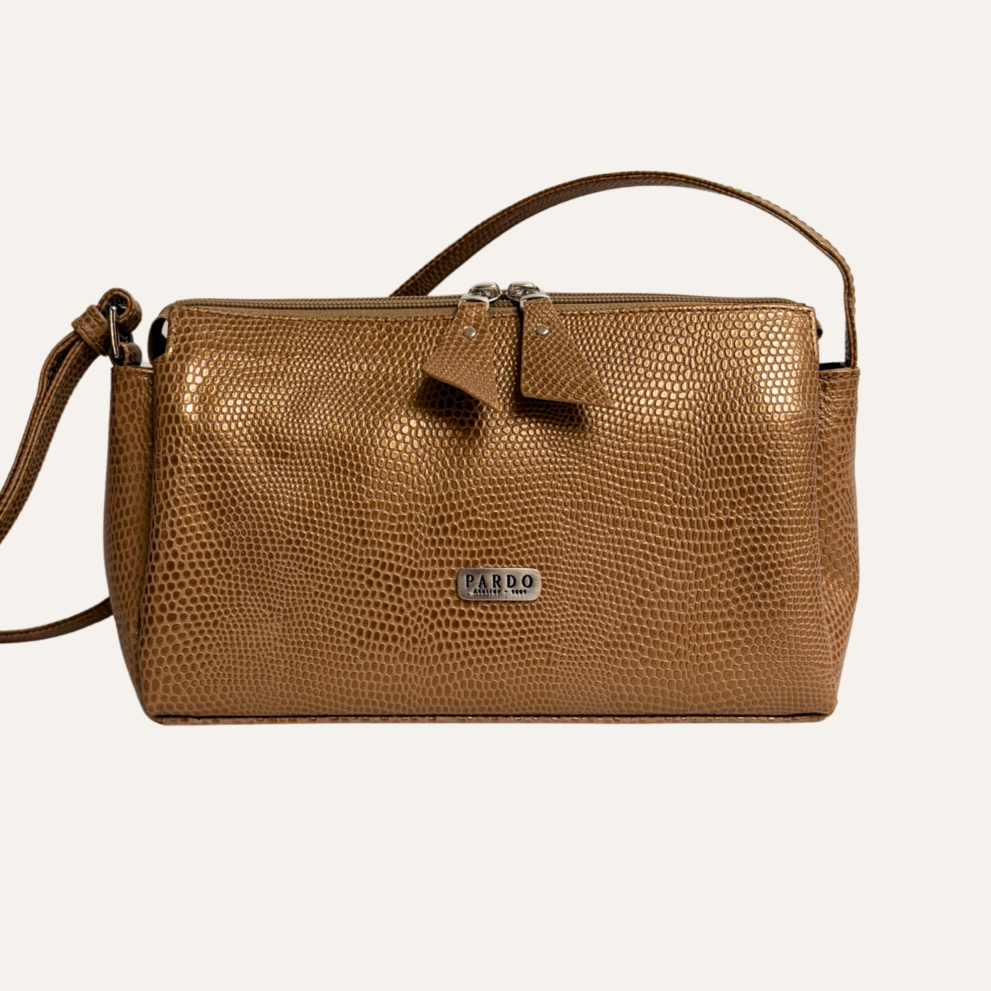 Bandolera Lazo beige