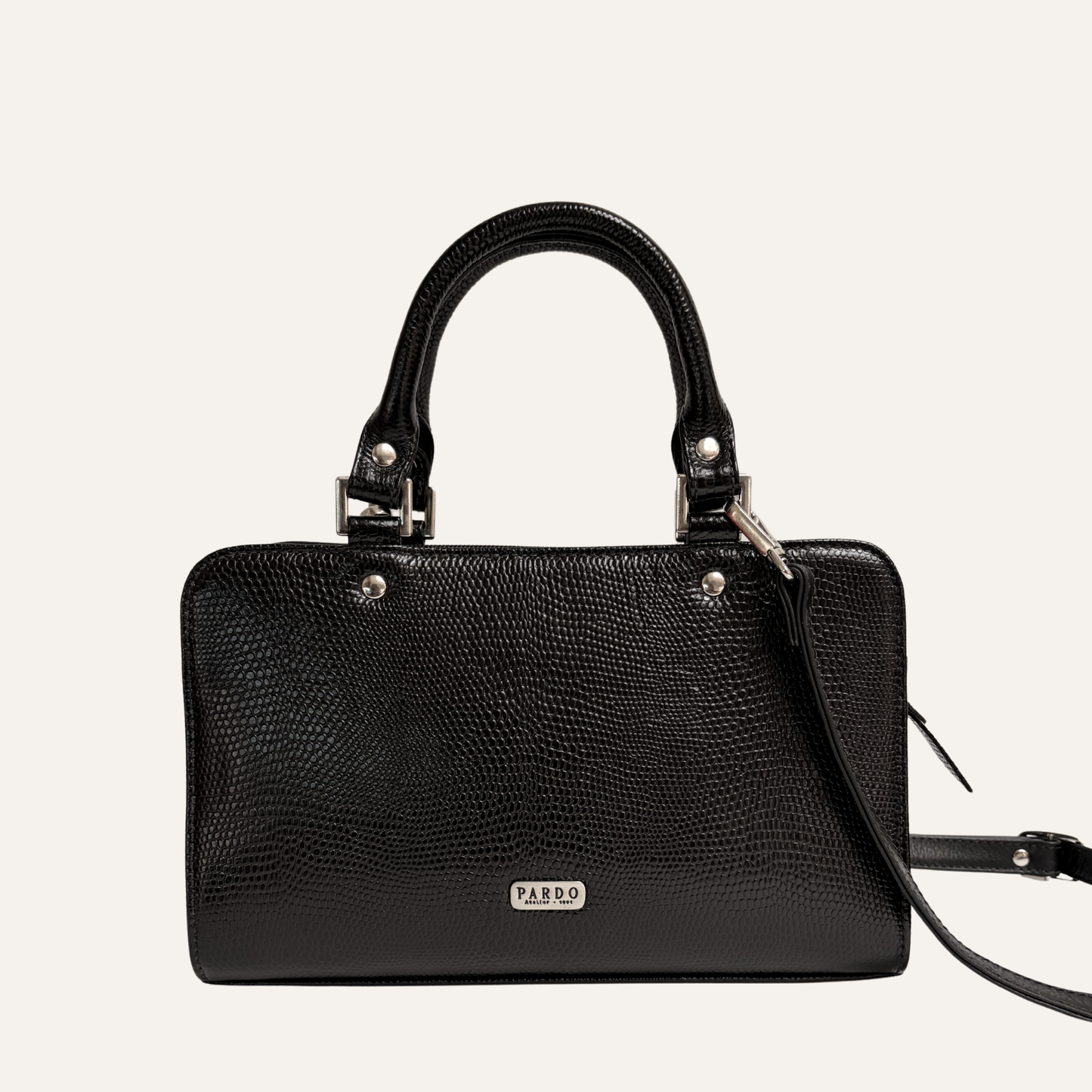 Cartera contorno negra