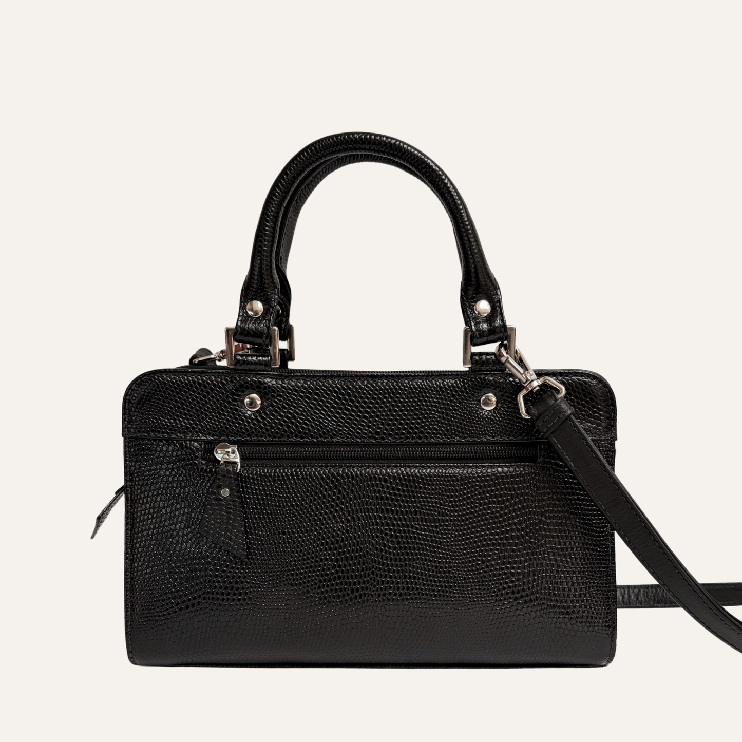 Cartera contorno negra