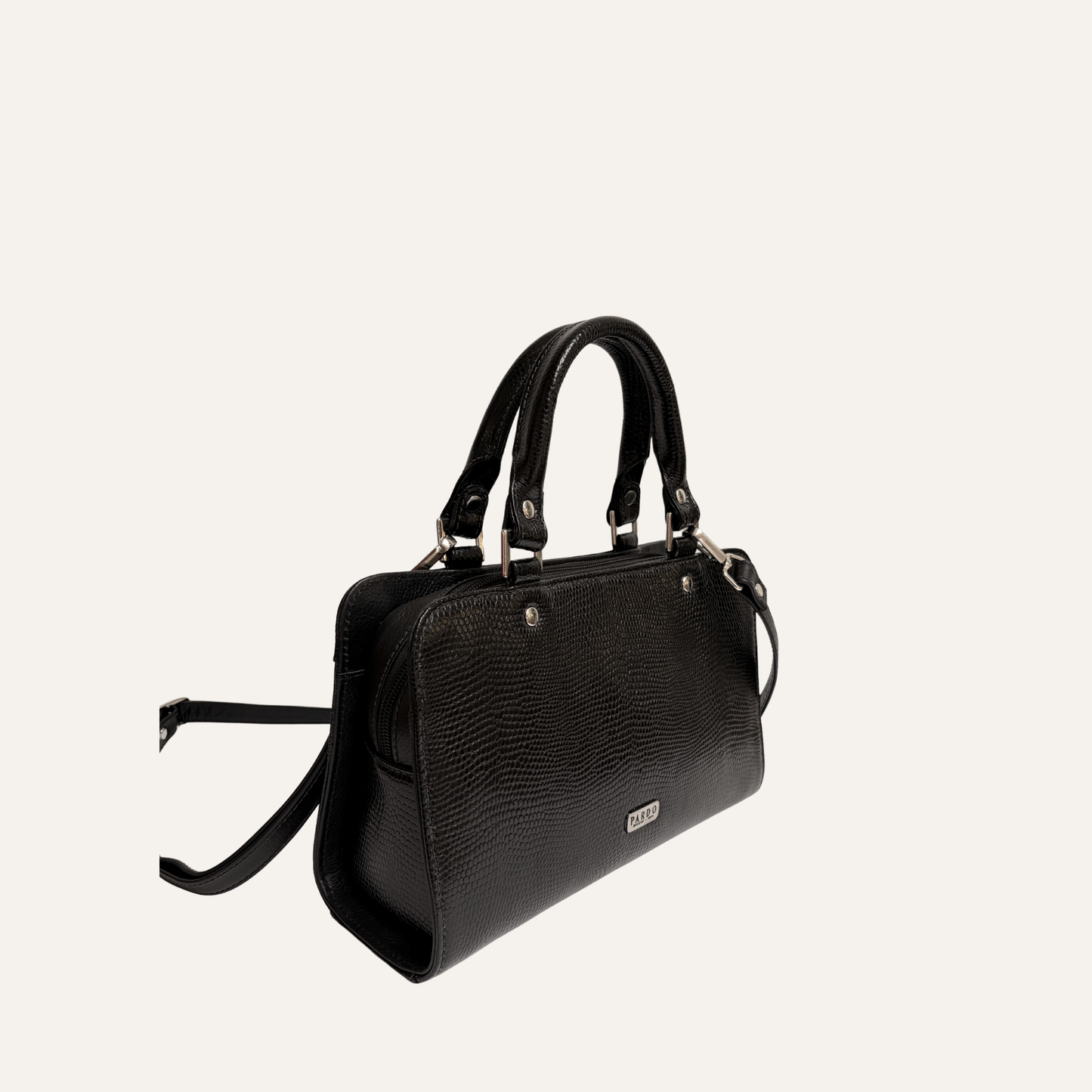 Cartera contorno negra