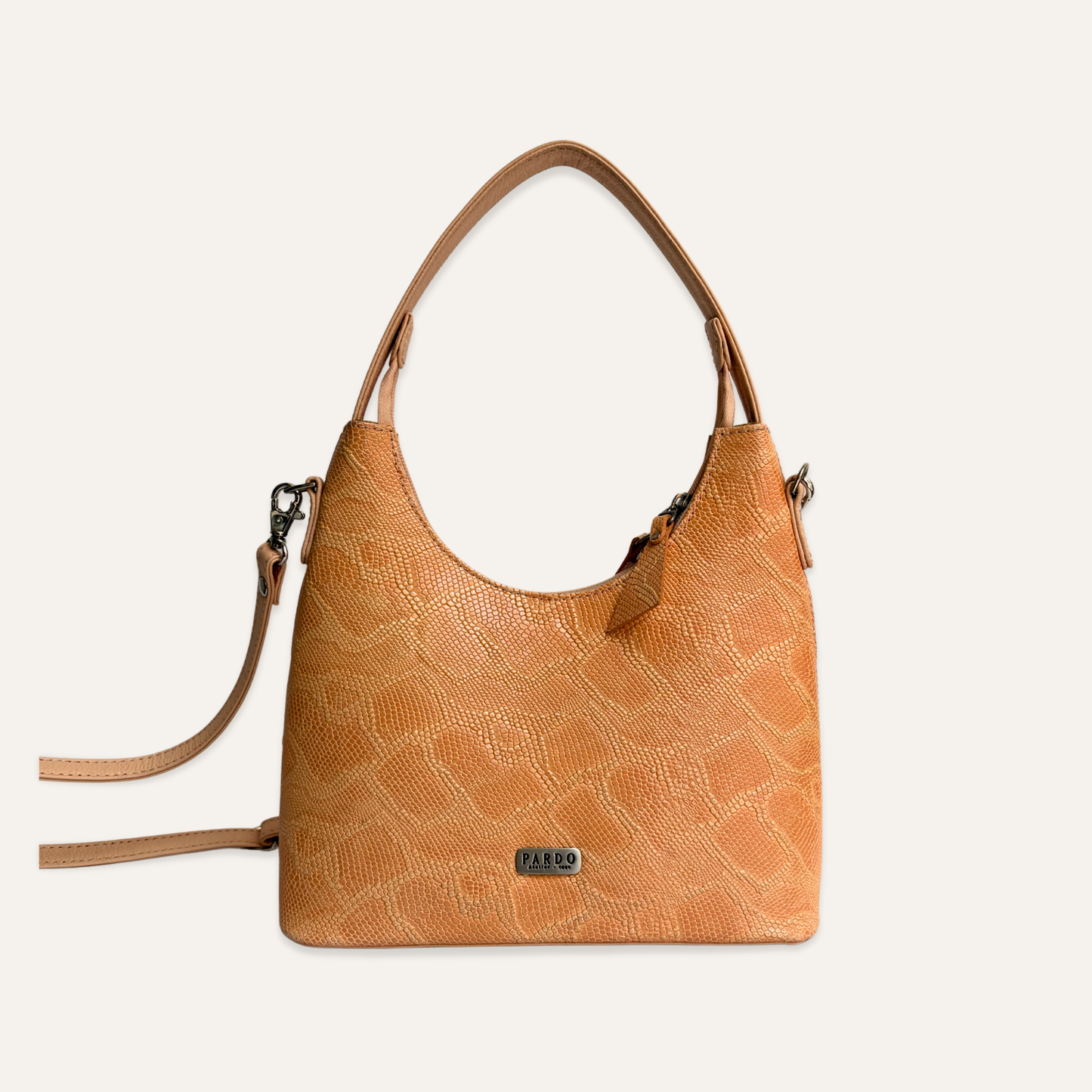 Cartera mediana clasica mandarina