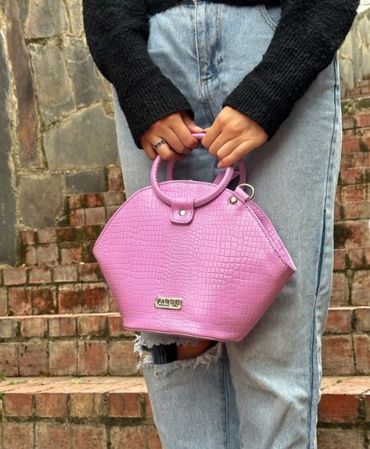 Cartera aura lila