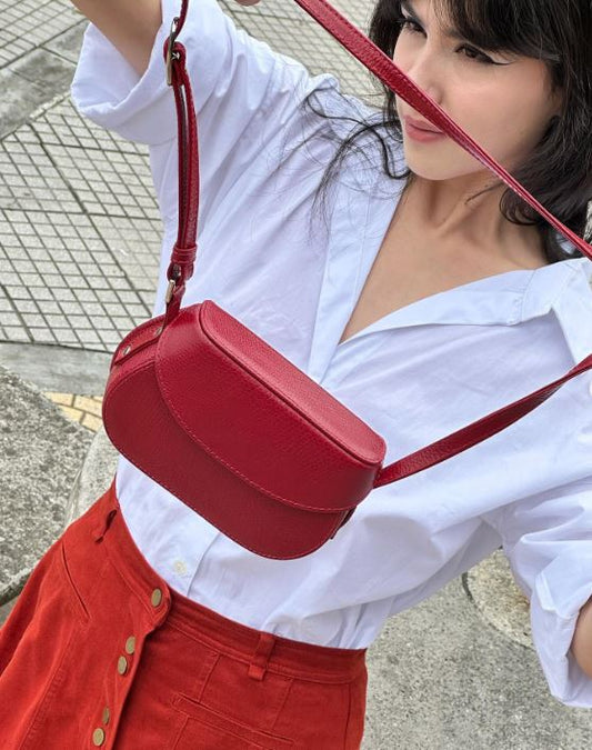 Mini cofre rojo