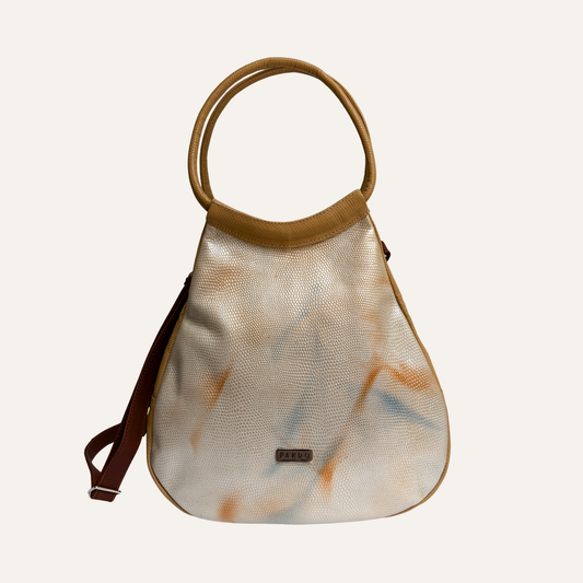 Bolso totem beige camuflado
