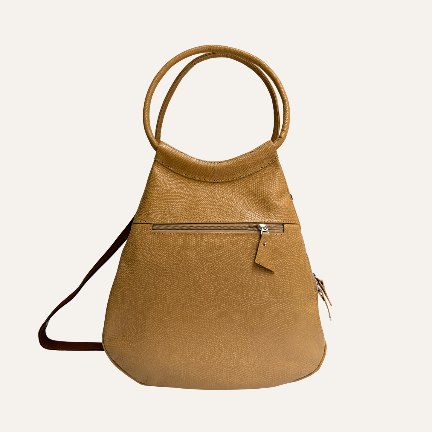 Bolso totem beige camuflado