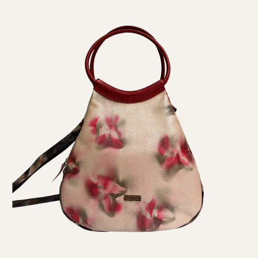 Bolso totem rojo camuflado