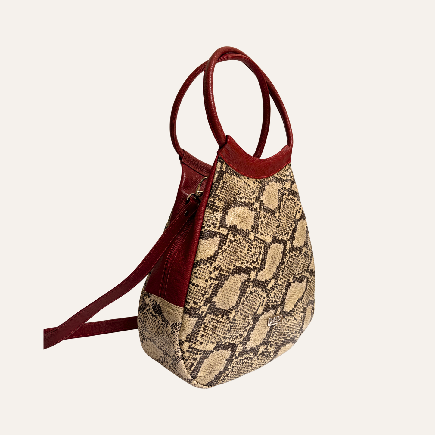 Bolso totem cobra roja