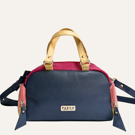 Cartera Mini bitacora sencilla azul
