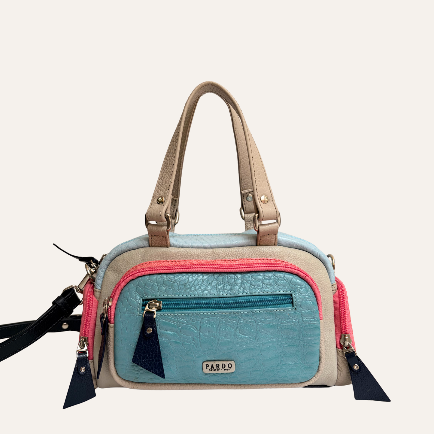 Cartera Mini bitacora azul
