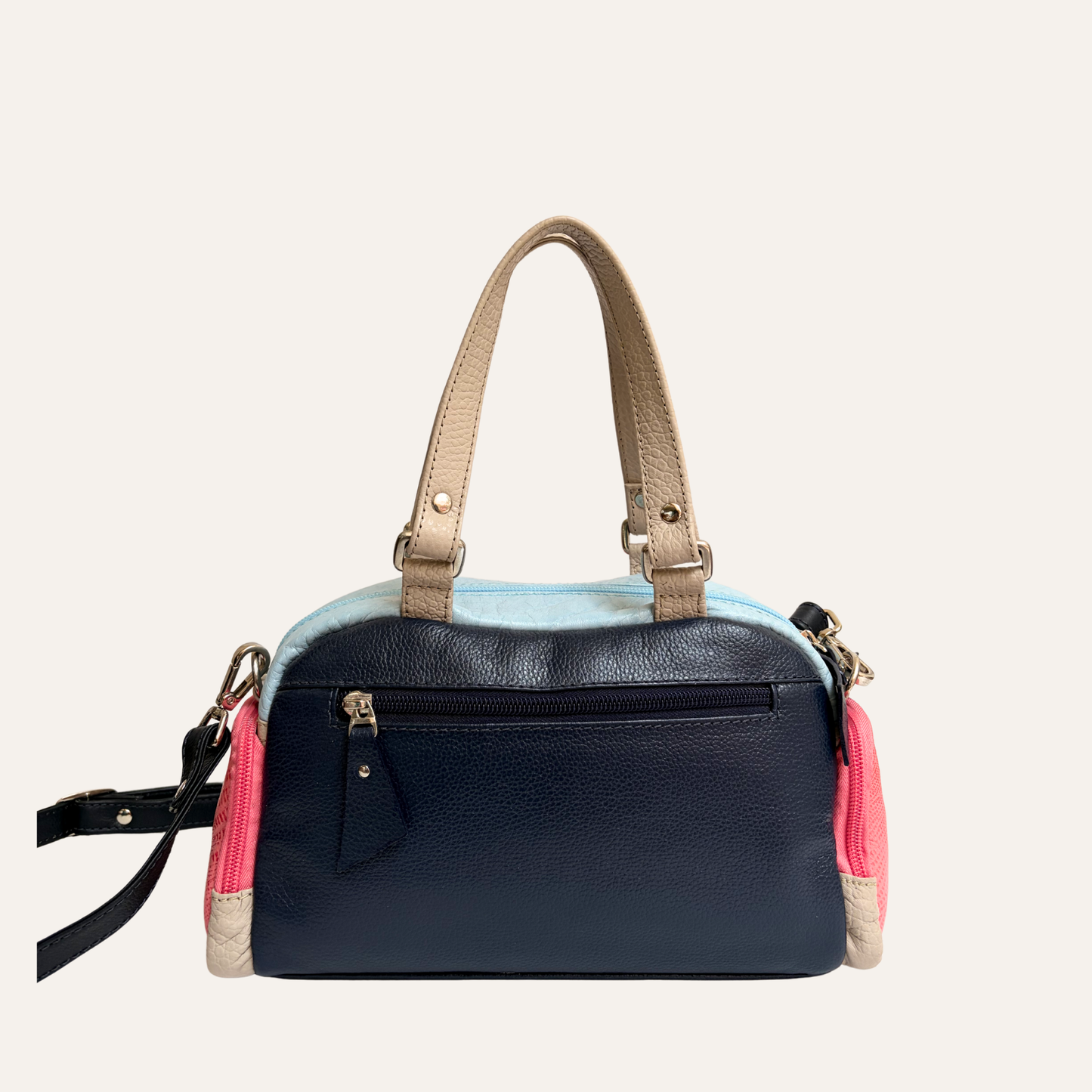 Cartera Mini bitacora azul