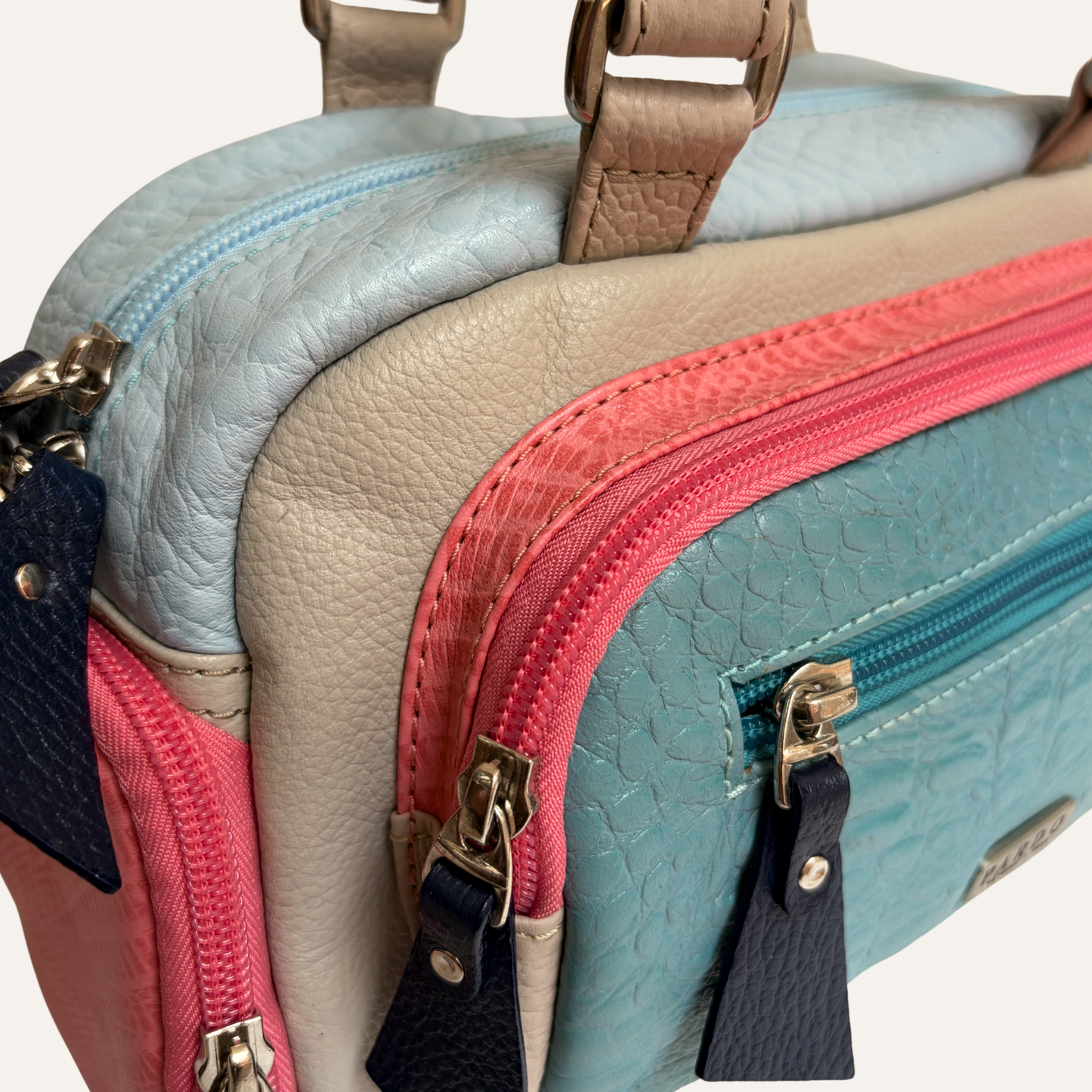 Cartera Mini bitacora azul
