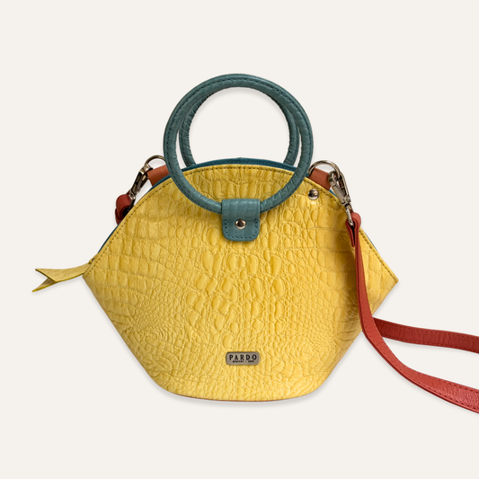 Cartera aura amarilla