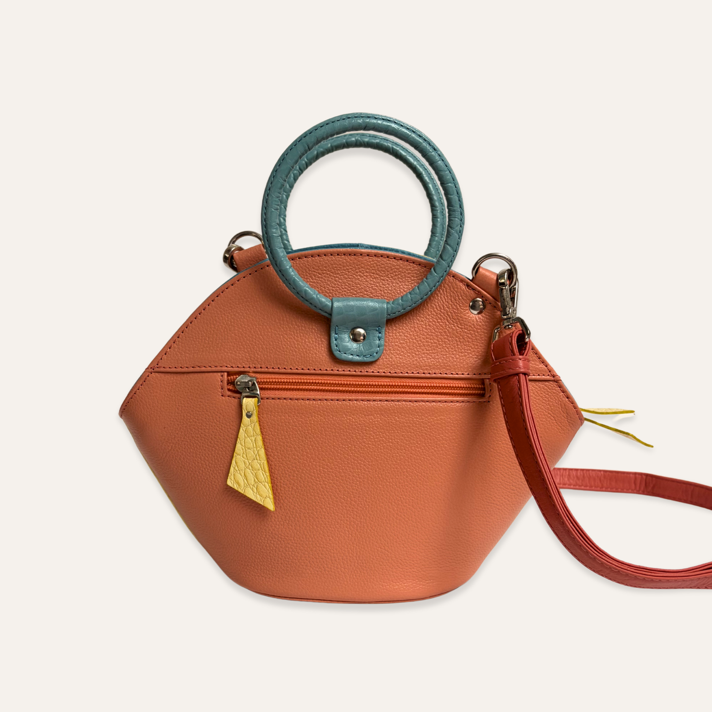 Cartera aura amarilla