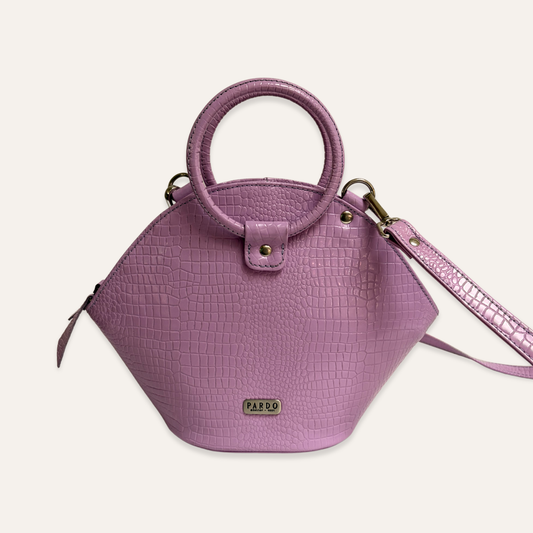 Cartera aura lila