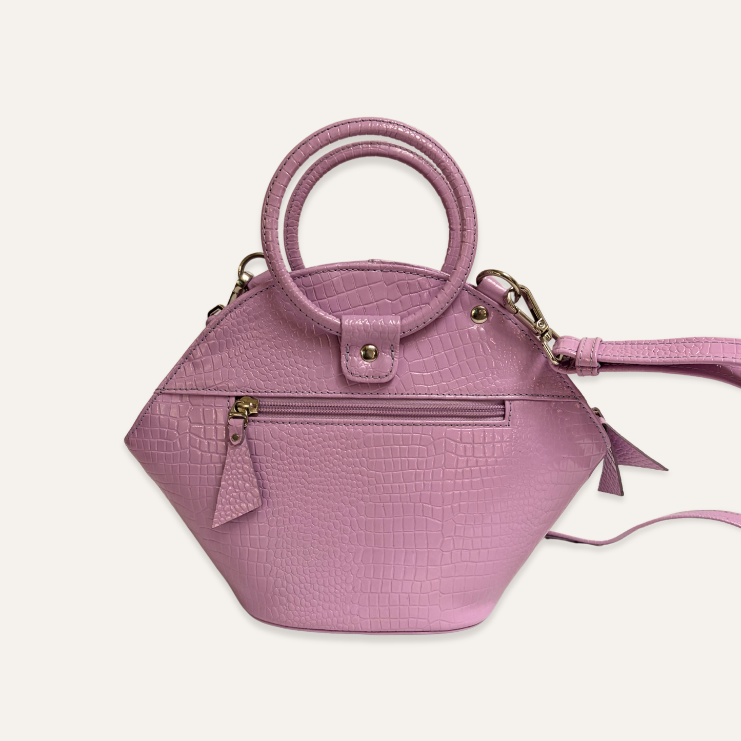 Cartera aura lila