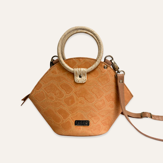 Cartera aura mandarina