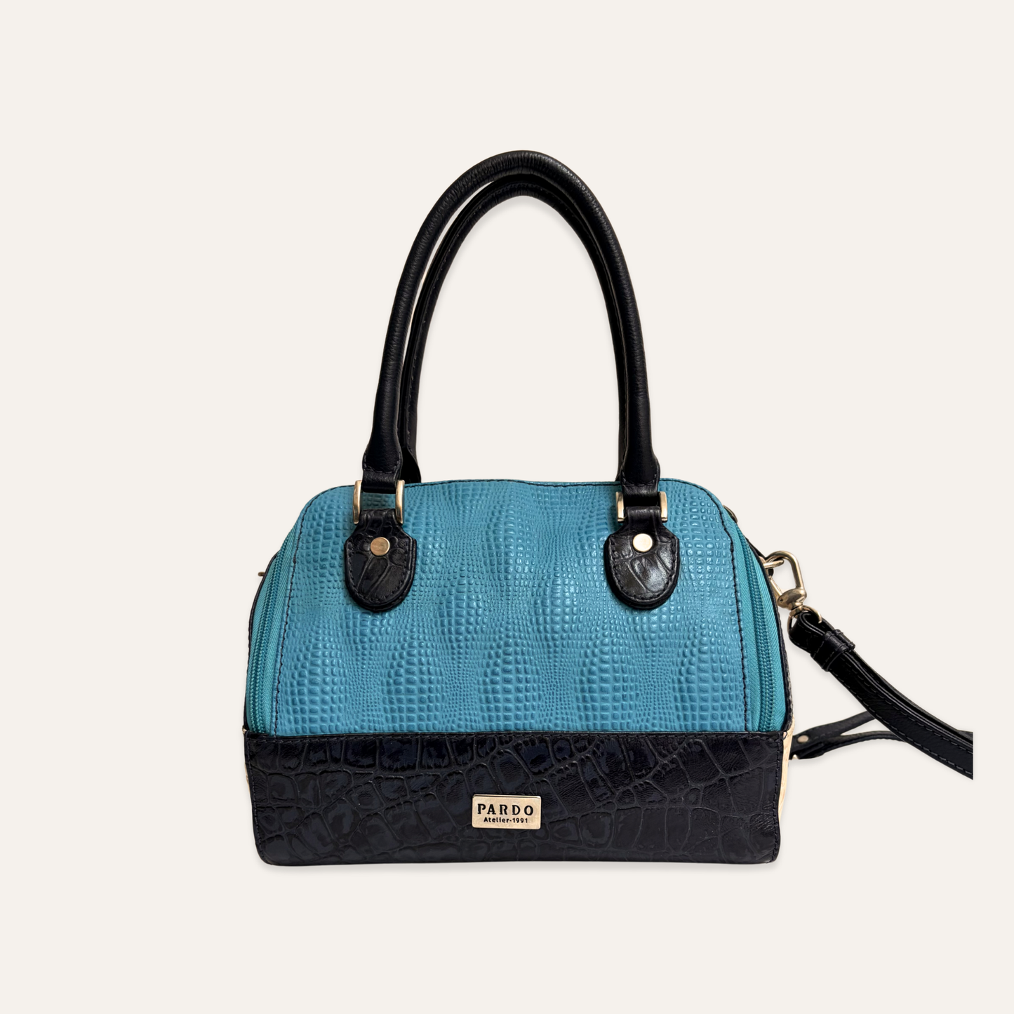 Cartera escencia azul