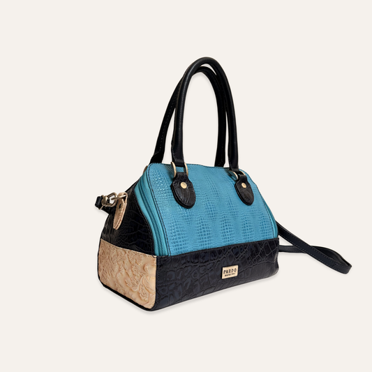 Cartera escencia azul