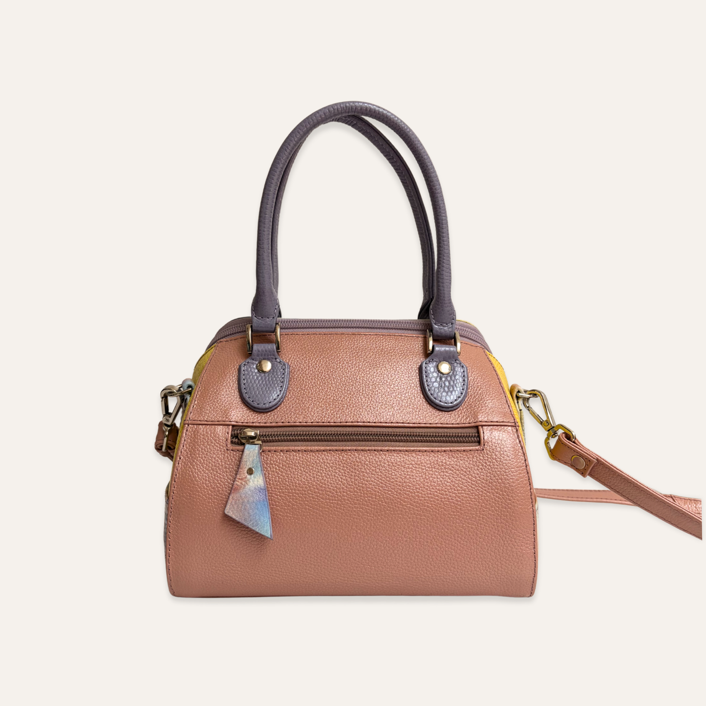Cartera escencia lila camuflado