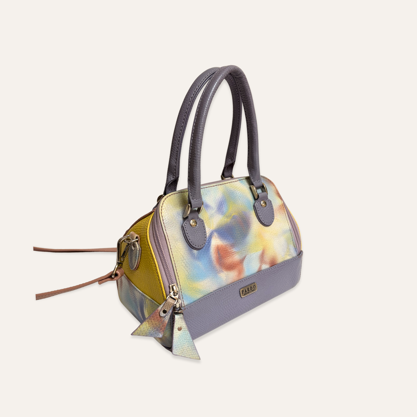 Cartera escencia lila camuflado