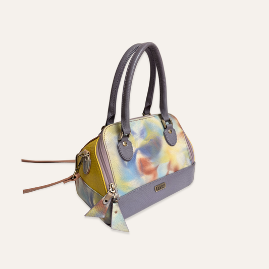 Cartera escencia lila camuflado
