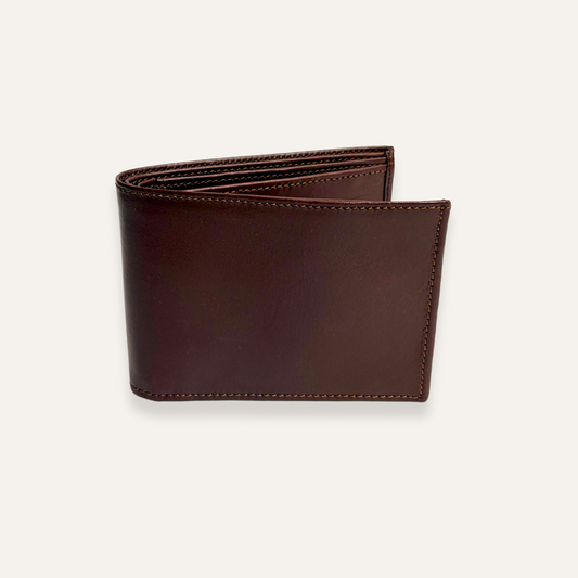 Billetera cafe para hombre