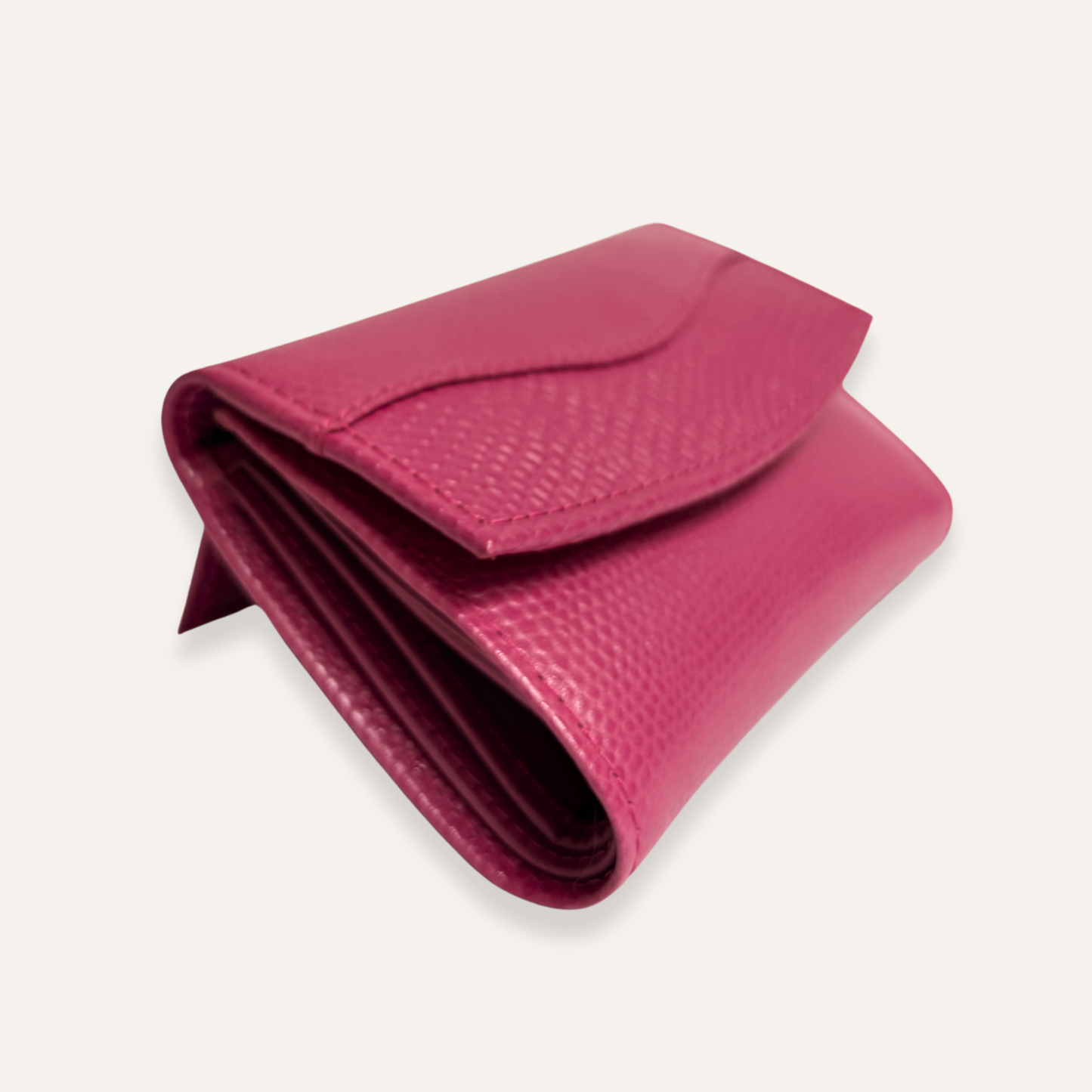 Billetera mediana fucsia