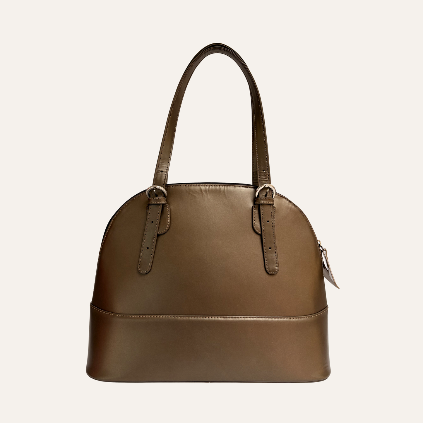 Bolso de franjas cafe combinado