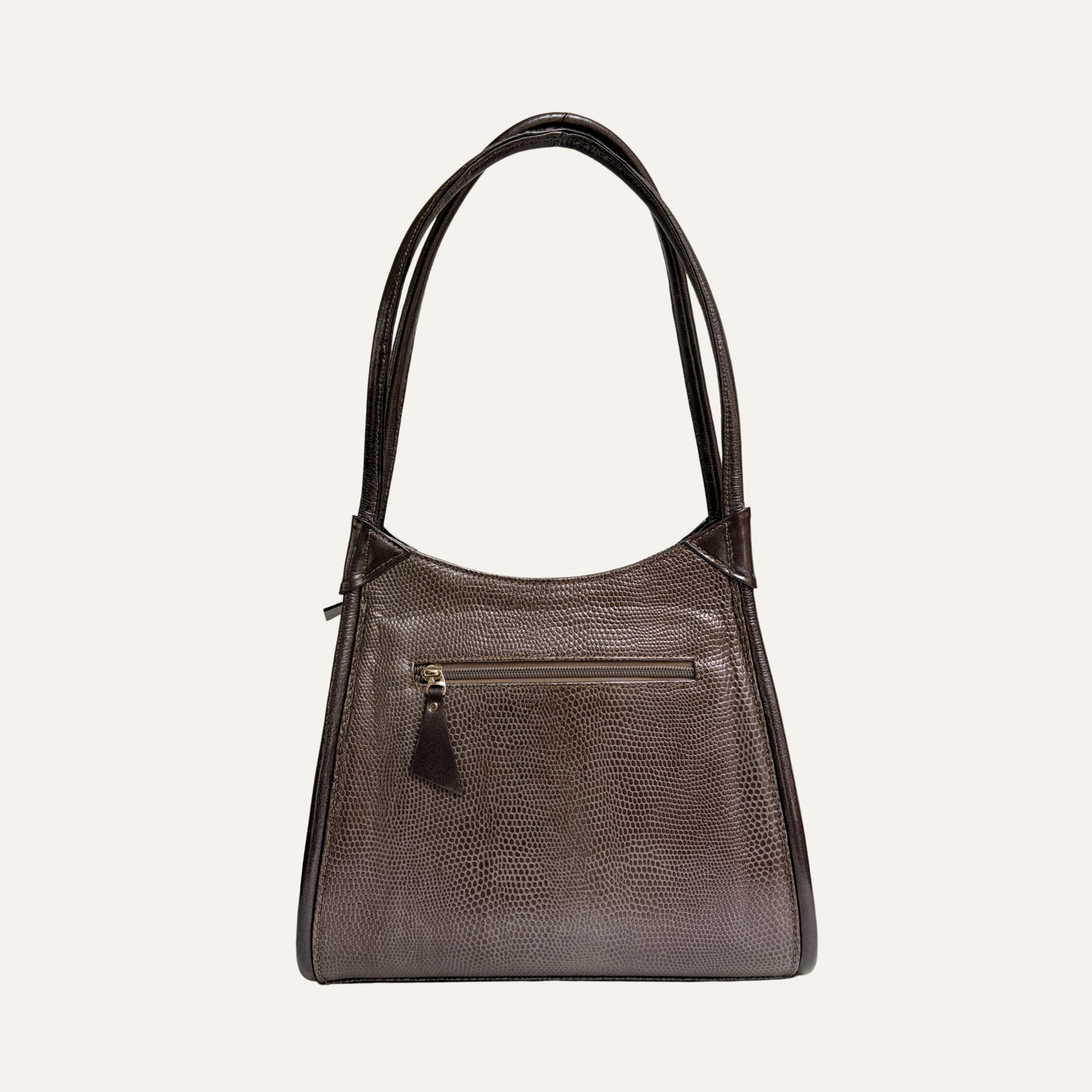 Bolso concavo cafe