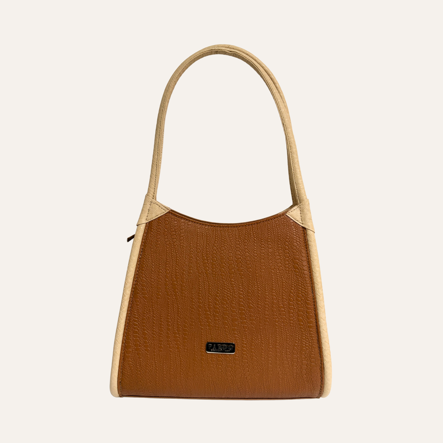 Bolso concavo miel