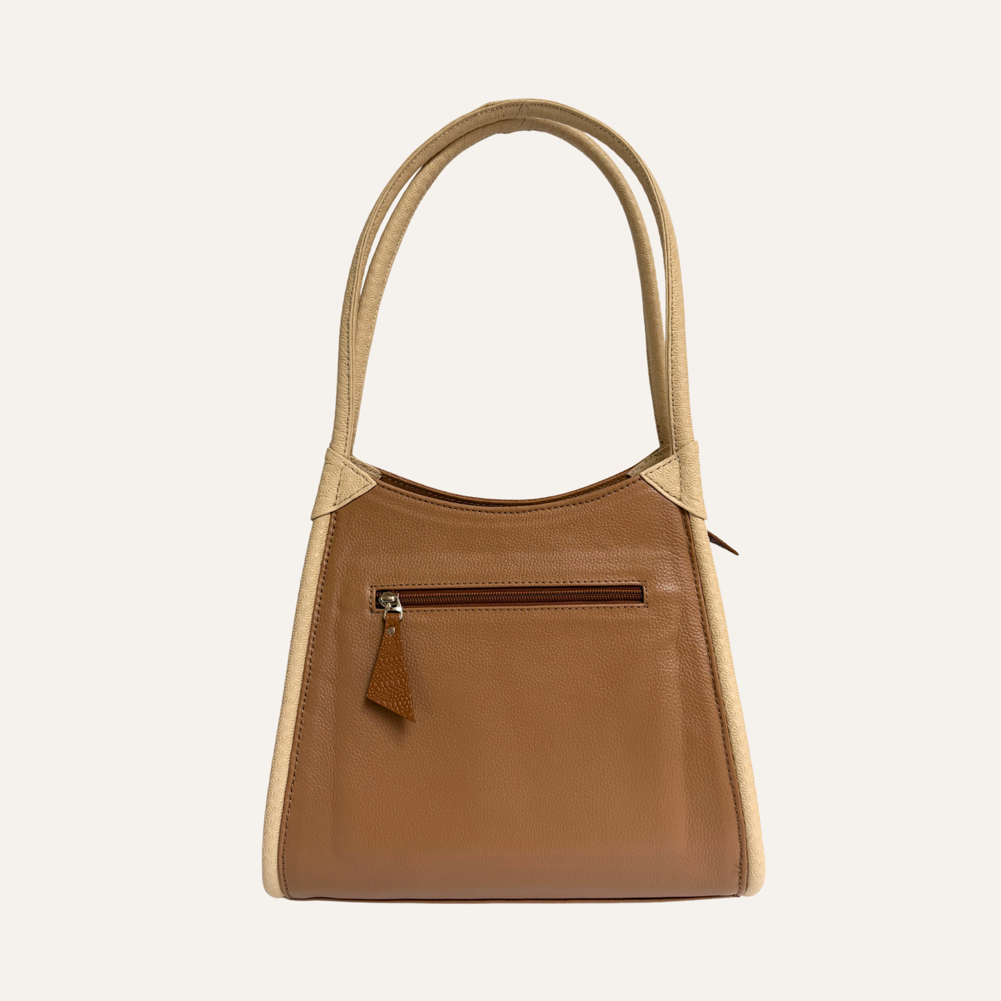 Bolso concavo miel