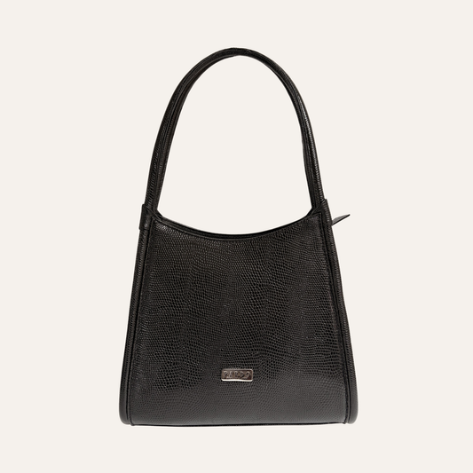 Bolso concavo negro