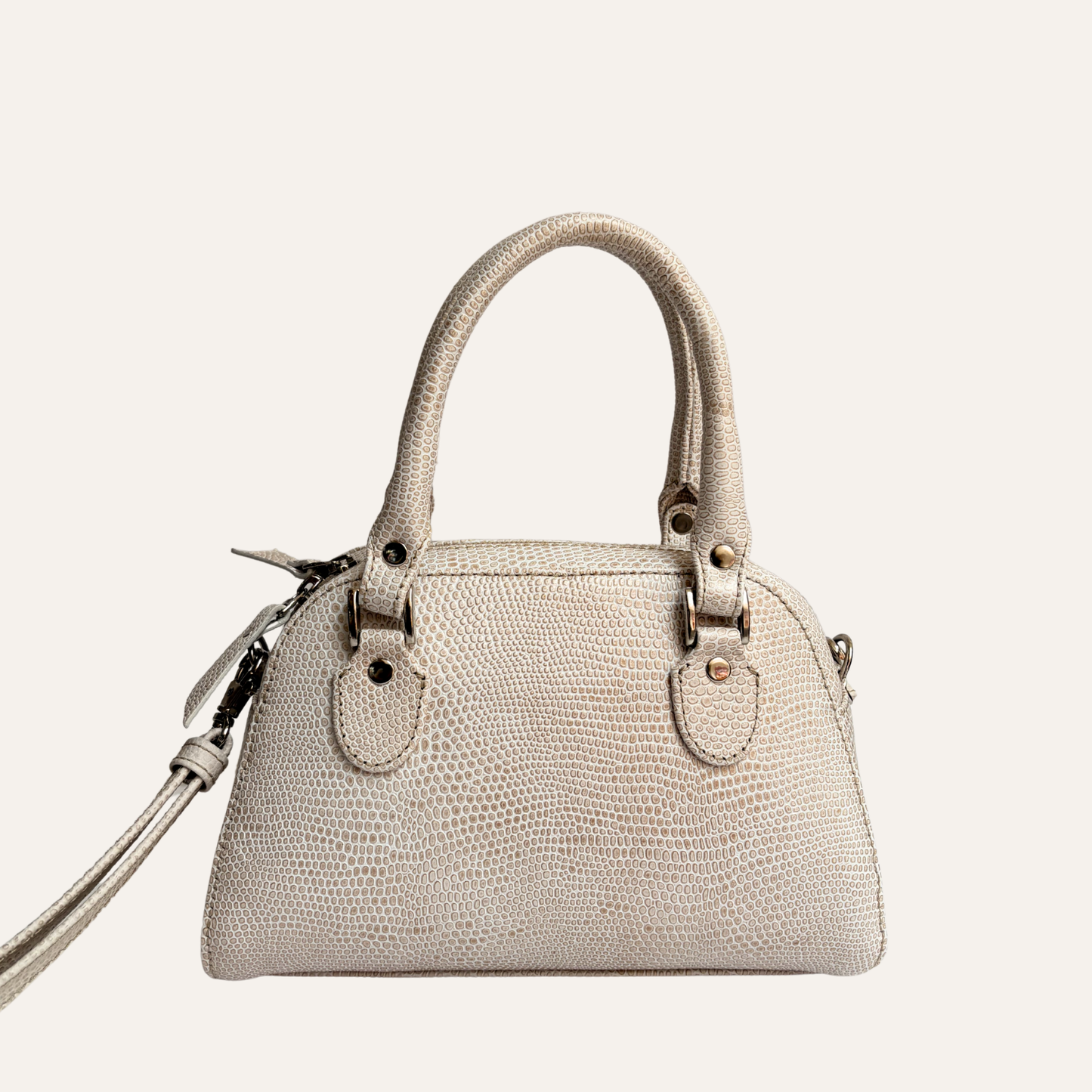 Cartera gracia beige