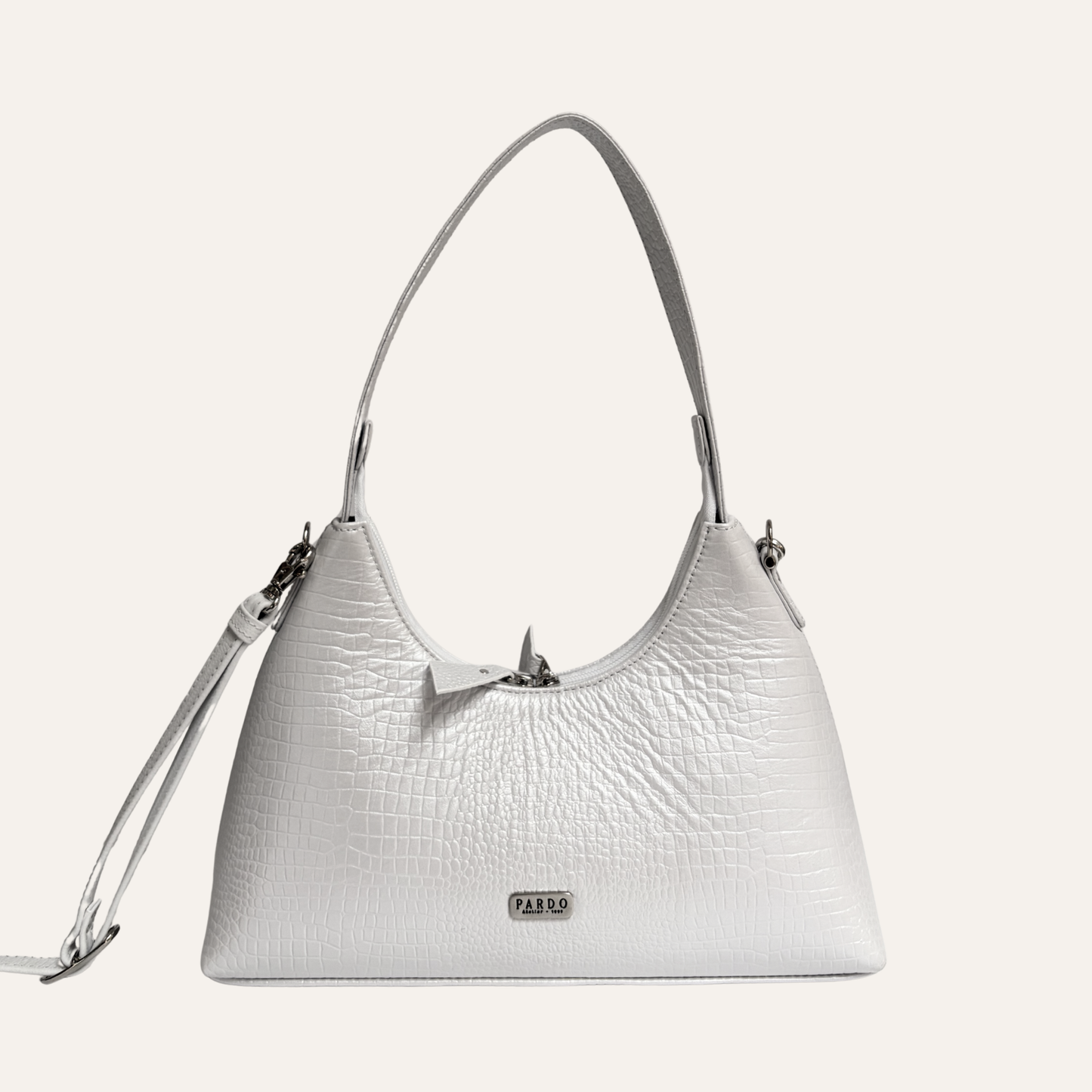 Cartera serena blanco