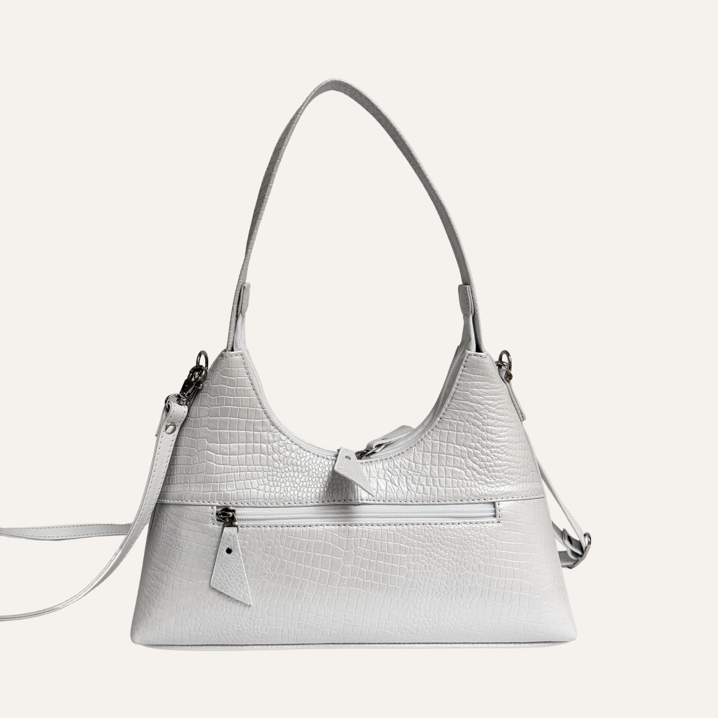 Cartera serena blanco