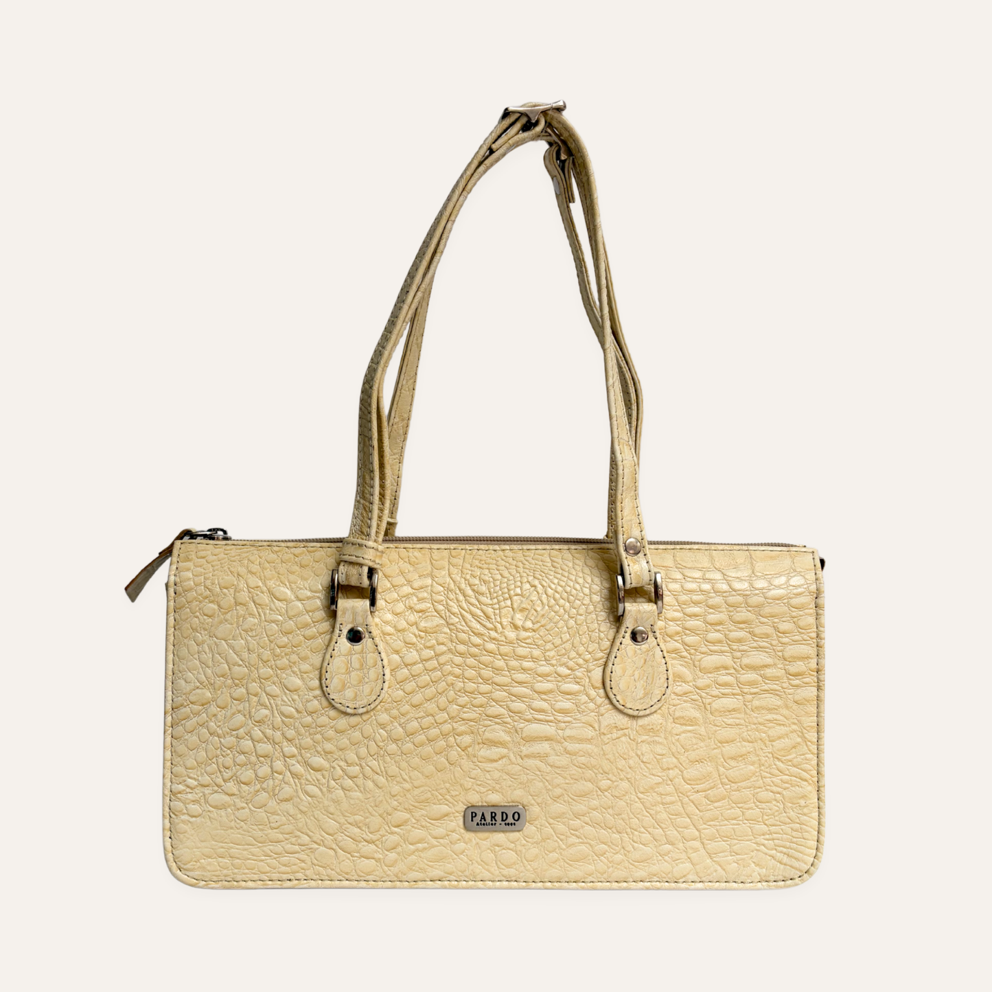 Cartera postal amarillo mantequilla