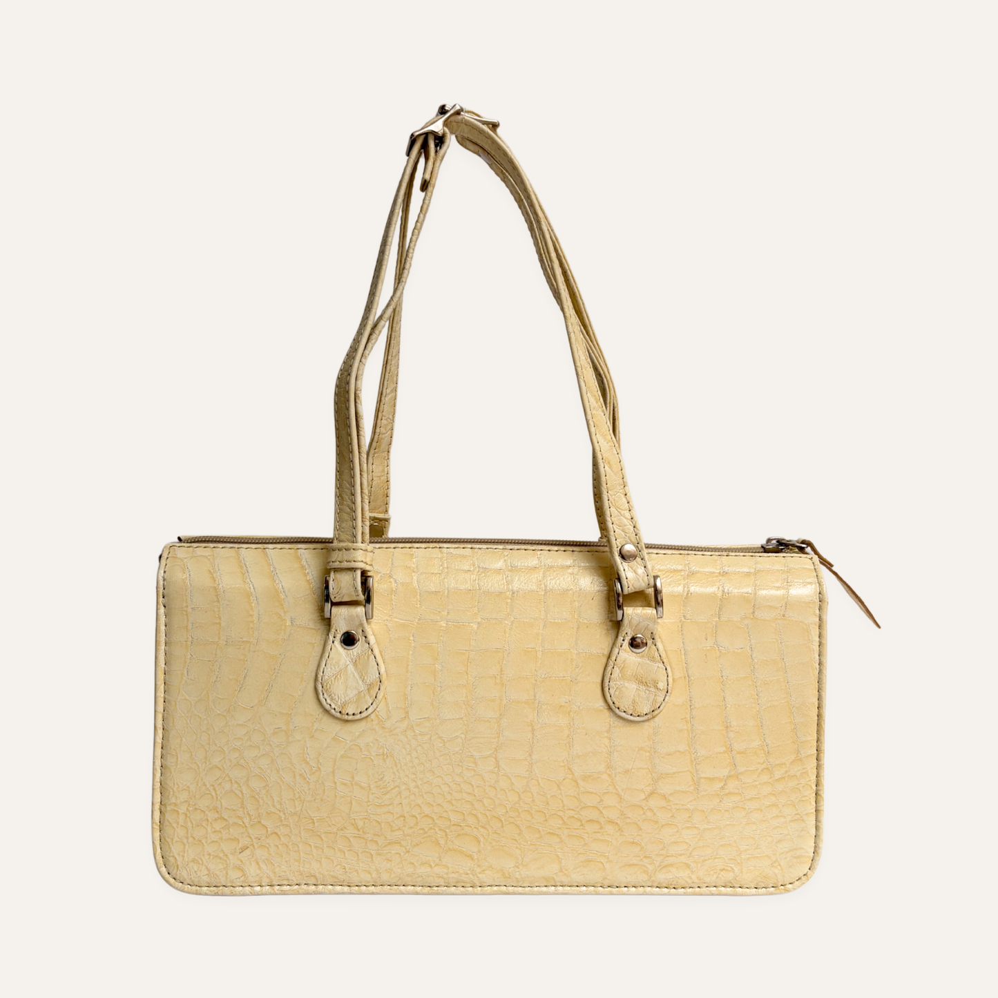 Cartera postal amarillo mantequilla