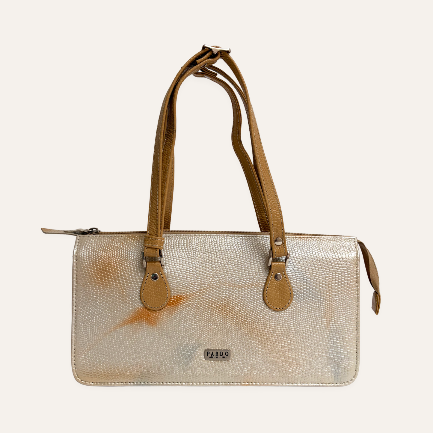 Cartera postal beige camuflado