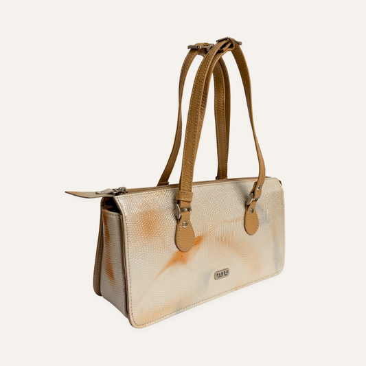 Cartera postal beige camuflado