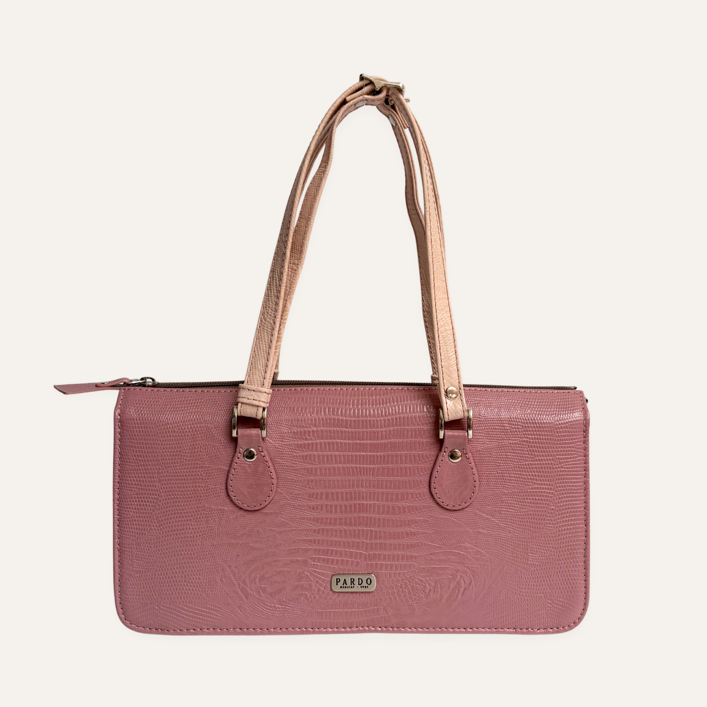 Cartera postal rosa