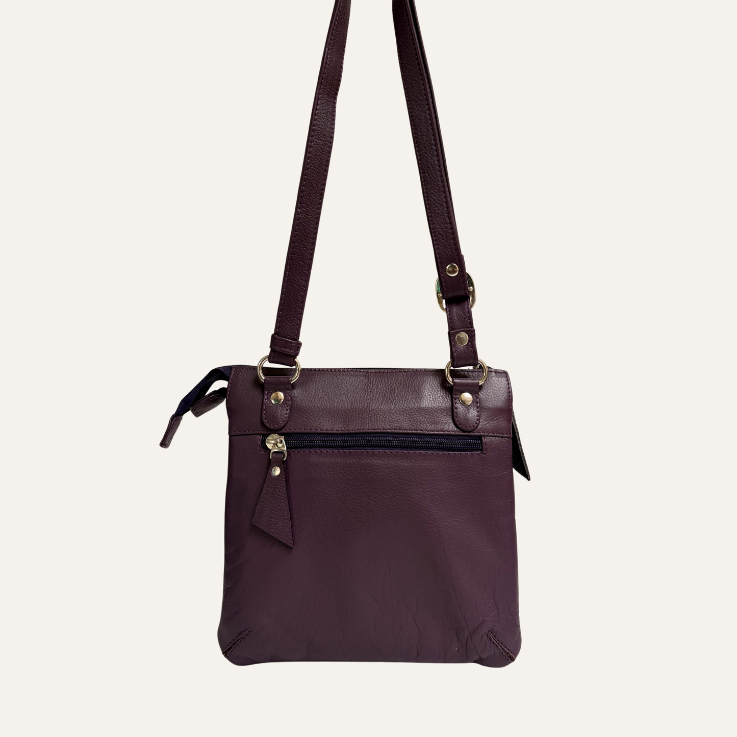 Manos libres mini doble fuelle morado marmolado