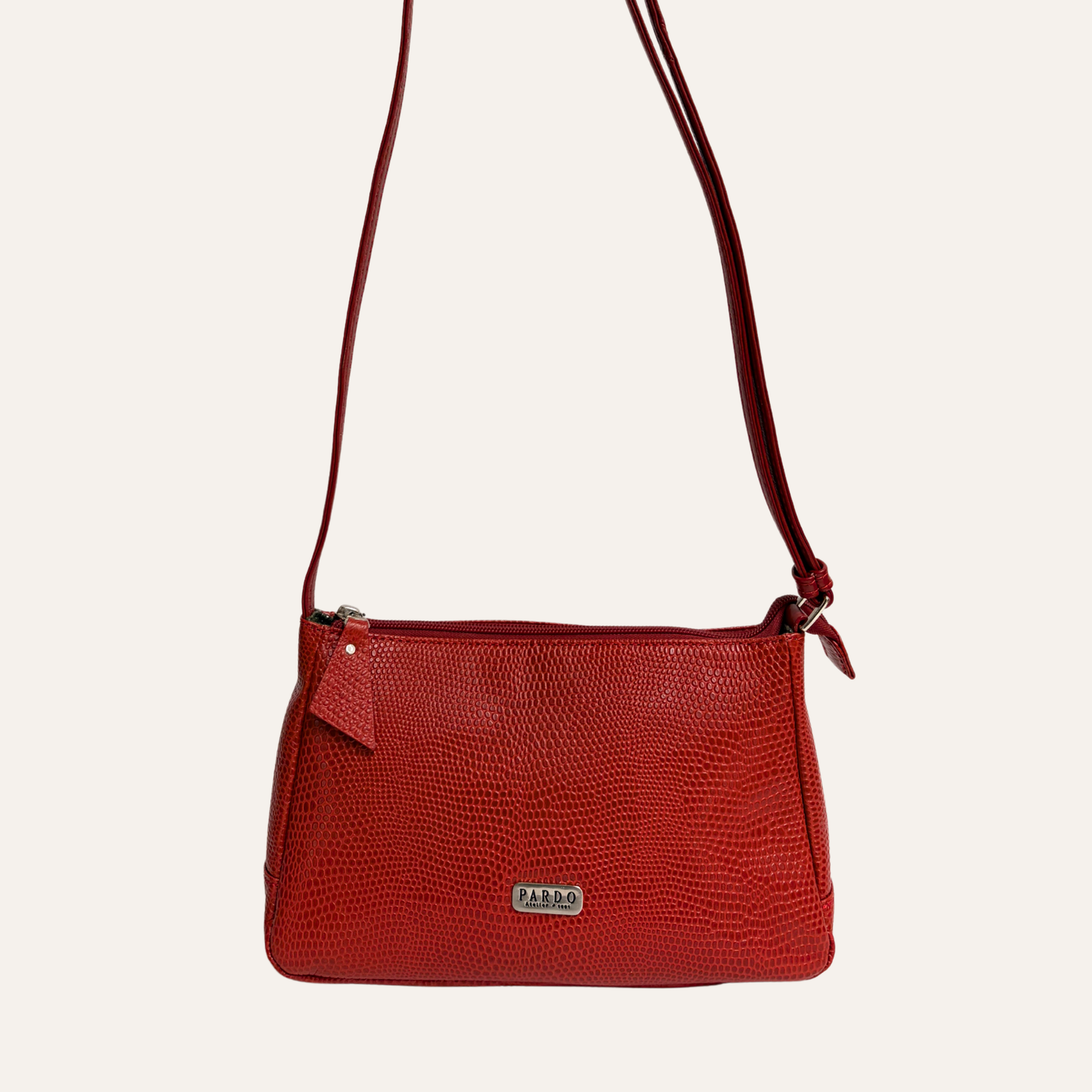 Manos libres mini liso rojo