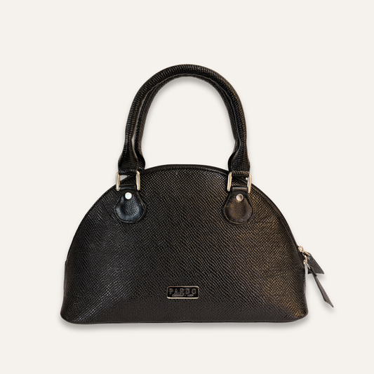 Cartera media luna negra