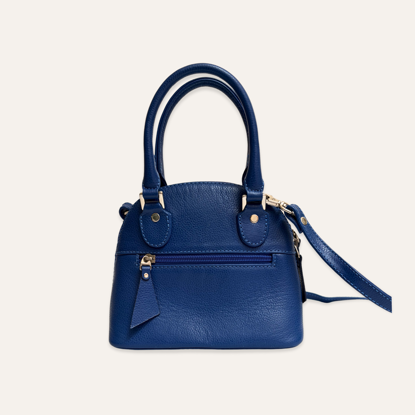 Mini cartera domo azul